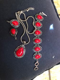 Collar aretes pulsera