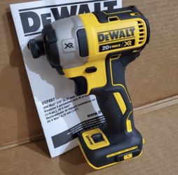 DCF887 DeWalt Impact Driver XR Cordless Brushless