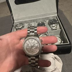 Men’s Michael Kors Iced Out Watch
