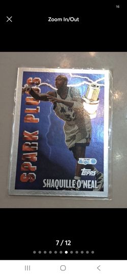 Shaquille O'Neal SPARK PLUGS Silver Foil - Topps #SP1 SPARK PLUGS - Hard To Find