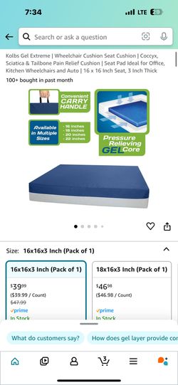 Wheelchair Cushion Seat