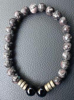 Mens Bead Bracelet