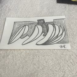 Abstract Art Black And White 