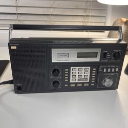 Realistic DX-400 AM/FM Direct Entry Communication Receiver Works Great # 20-207