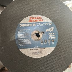 Virginia Abrasives Concrete Cut-off Wheel