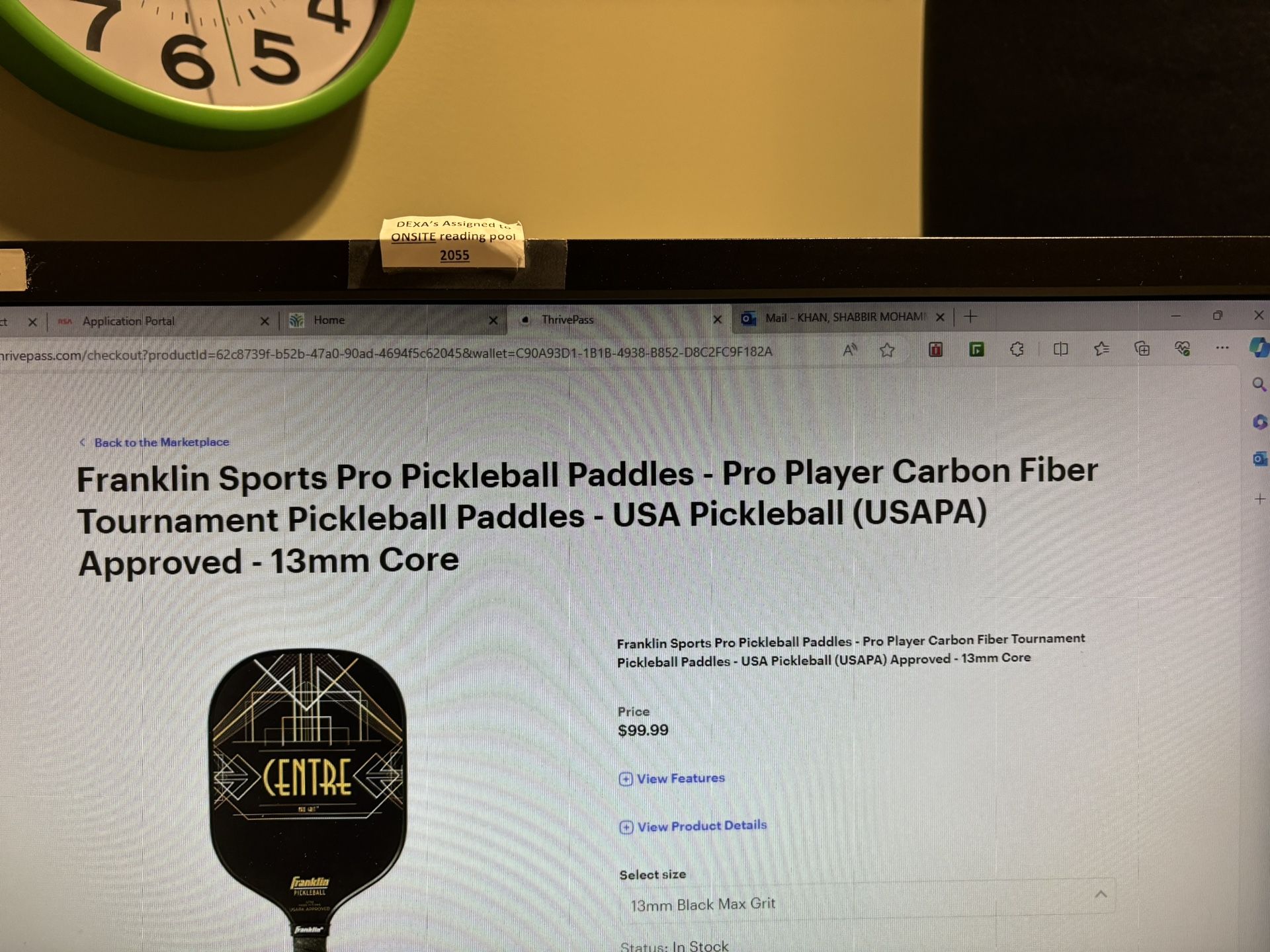 Pickle Ball Paddle
