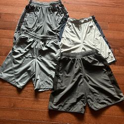 Boys Athletic Gym Shorts 