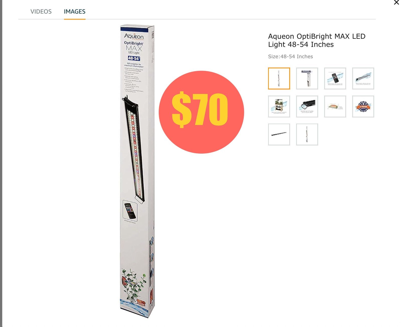 Lion head sterling silver cufflinksNew Aqueon Aquarium Light $70