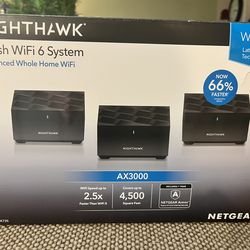 Netgear Nighthawk Mesh Wi-Fi 6 System