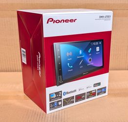 Pioneer DMH-470EX Double Din Stereo Bluetooth 7" Touchscreen WebLink 🚨 Payment Options Available 🚨 No Credit Needed 🚨
