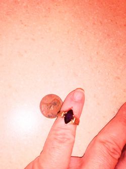 Small gold ring