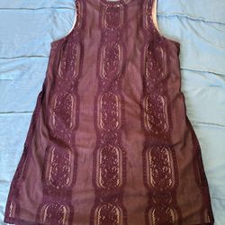 $5 Red Lace Mini Dress