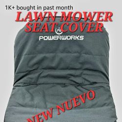 Lawn Mower Seat Cover, Water Proof...NEW_NUEVO $10 