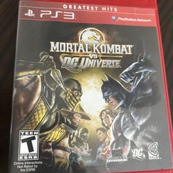 MORTAL KOMBAT vs DC Universe PS3 
