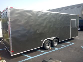 VNOSE ENCLOSED TRAILERS NEW 20FT 24FT 28FT 32FT