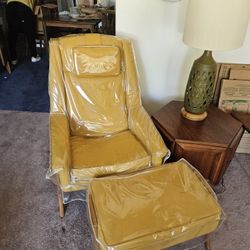 Chair And Ottoman Set