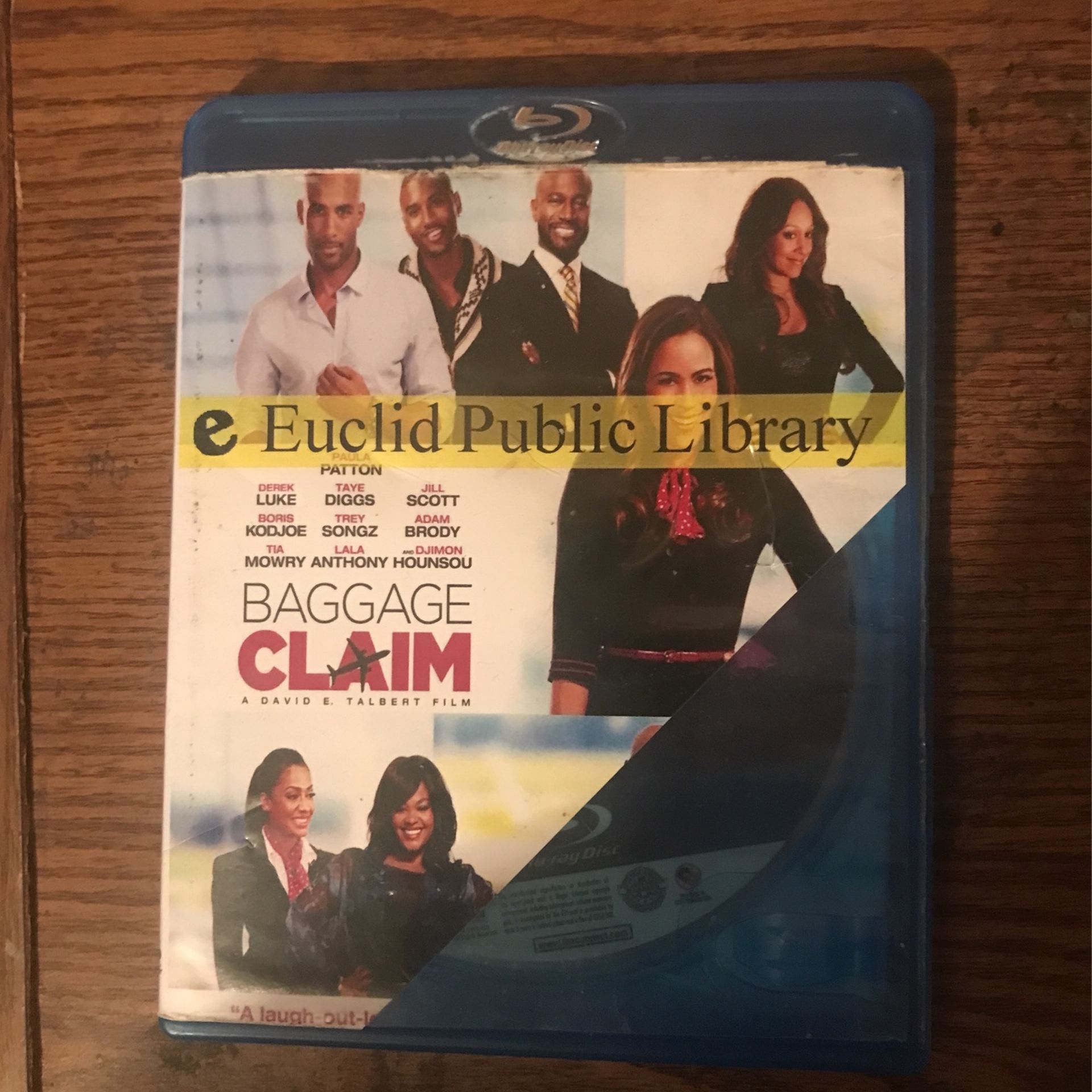 Baggage Claim Blu Ray Disc