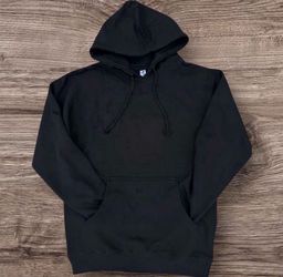 New Independent Trading Company  Black Blank Hoodies