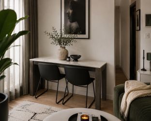 CB2 Marble Dining Table – Excellent Condition