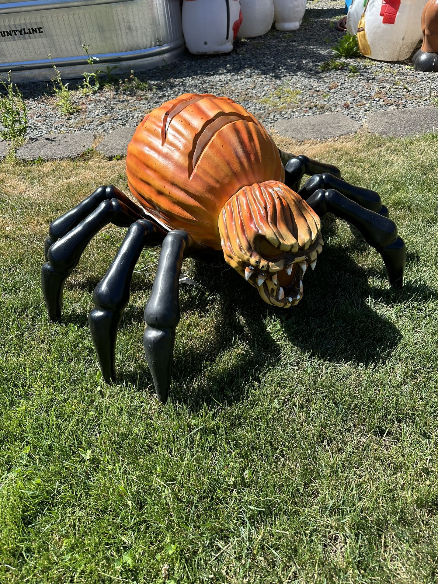 Halloween Blow Mold - Scary Spiders!
