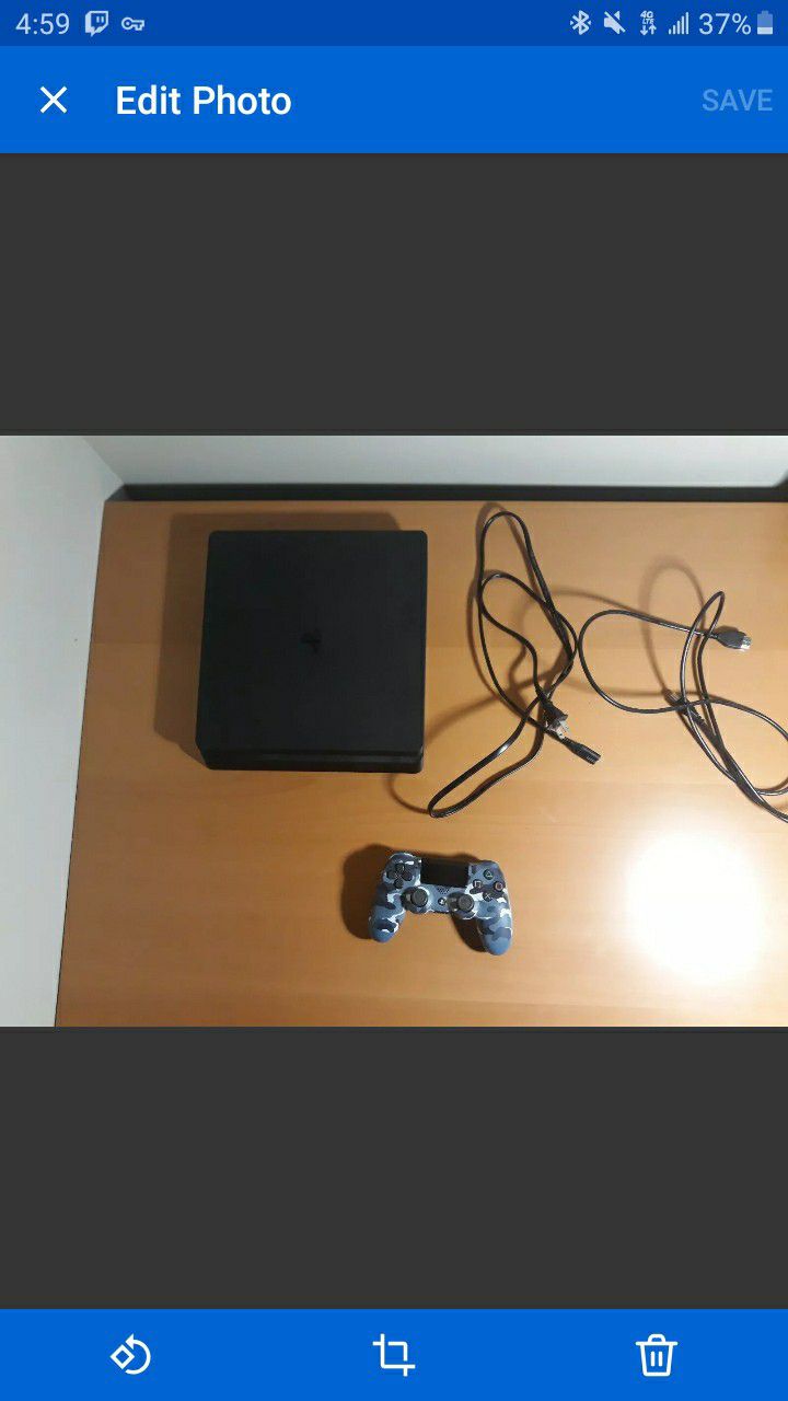 PS4 SLIM BARELY USED 12 GAMES IN AMAZING CONDITION 1 DUELSHOCK 4 CONTROLLER