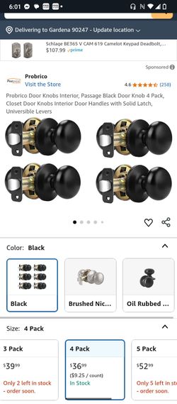 DOOR KNOB SET