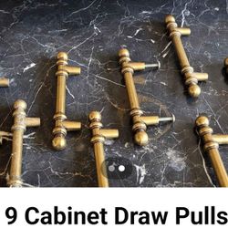 Brass Cabinet Draw Pulls