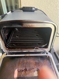 Ninja Woodfire 8-In-1 Outdoor Oven Gas Grill w/ Stand