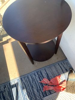 17x24 Solid Wood Table 2 Levels. Perfect For Lamp Or Use Any Room For TV , Laptop Etc.