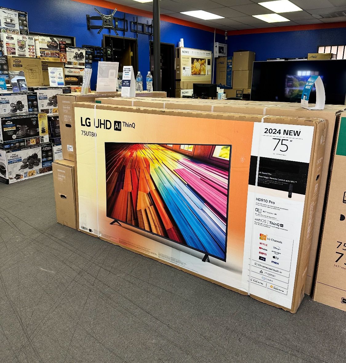 LG 75” UT8000 4K SMART TV