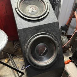 Subwoofer box and subwoofers 
