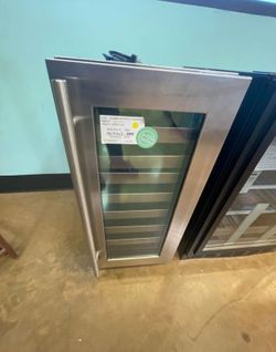 Under counter 15 inch wide wine cooler U-Line