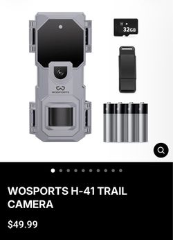 NEW!!! SEALED WOSPORTS H-41 Trail Camera