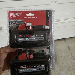 Milwaukee  Batteries 