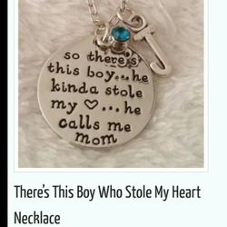 Mommy's boy necklace