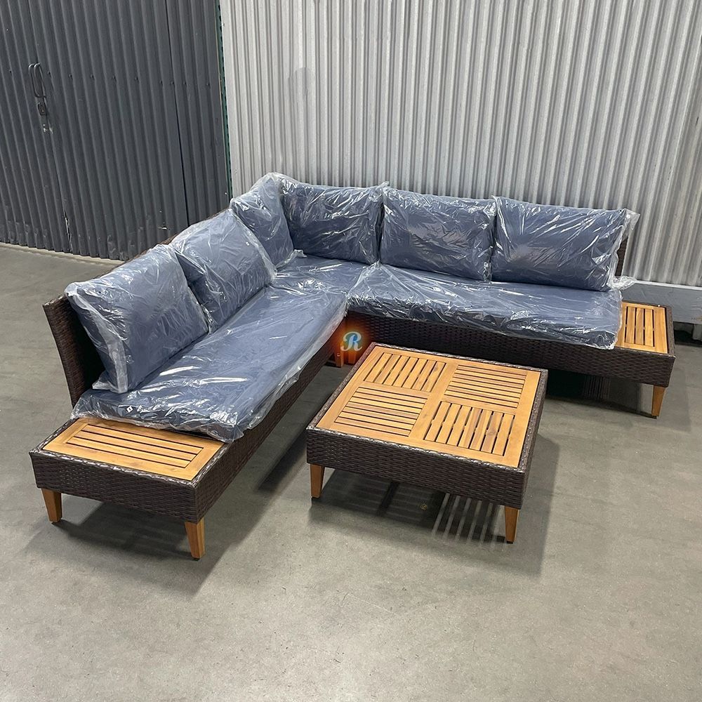 Outdoor Patio Furniture Sectional Set 