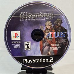 Wizardry Tale Of The Forsaken Land For Playstation 2