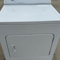 Whirlpool dryer electric large capacity  working perfectly with warranty extra for delivery same day delivery and installation available 