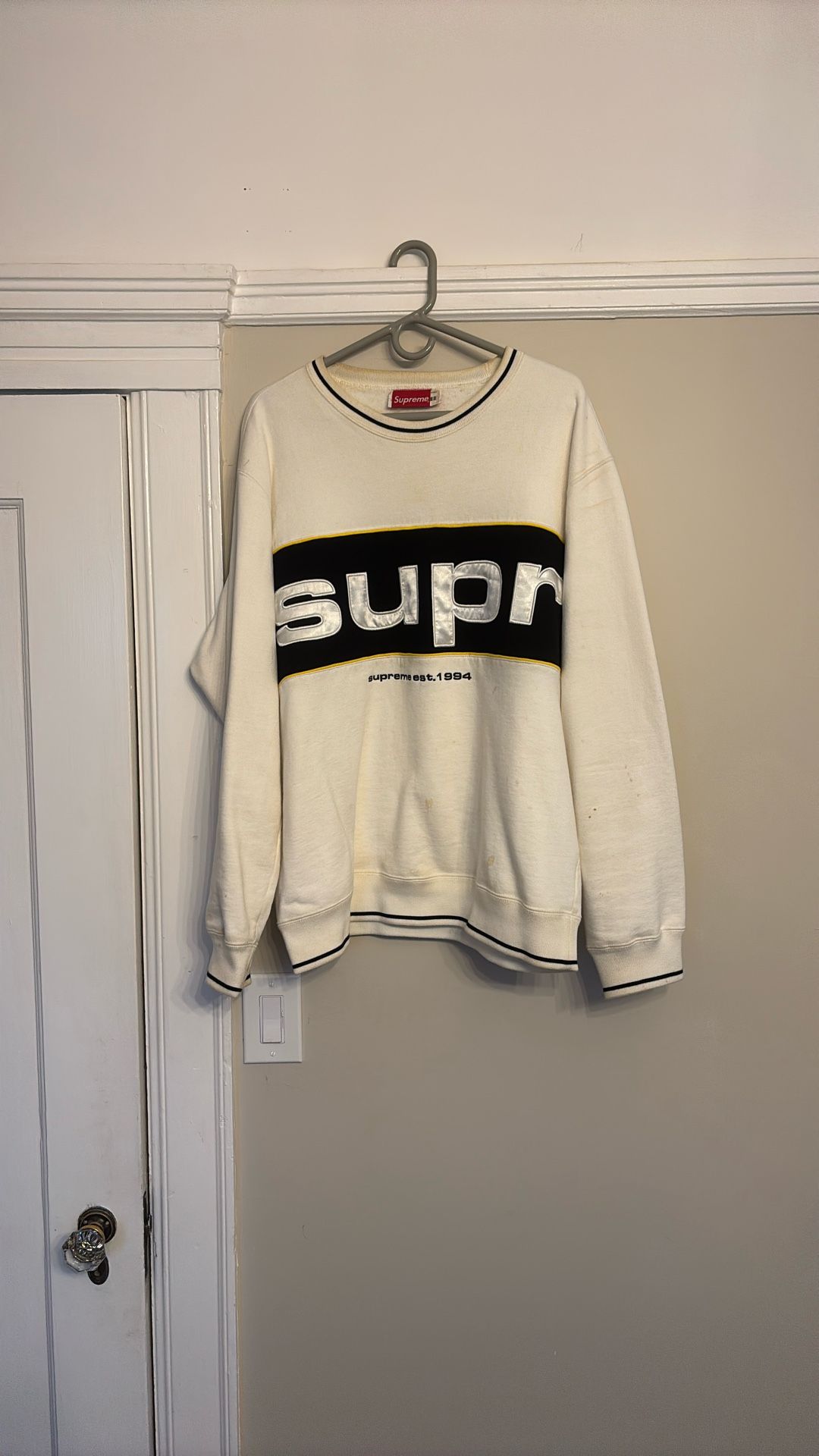 Supreme Piping Crewneck