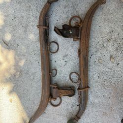 Vintage Horse Or Ox Straps