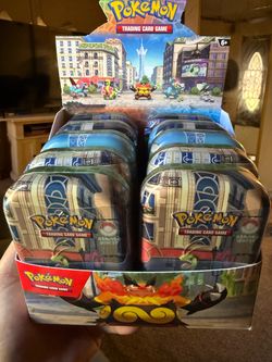 Pokemon mini tins