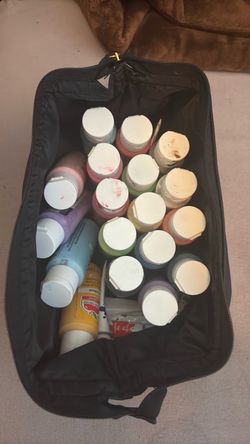 Acrylic Paint Set in Carry Bag
