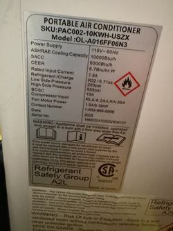 Portable AC unit