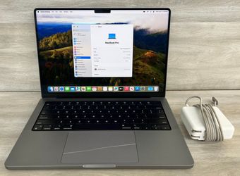 Apple - MacBook Pro 14" Laptop - M2 Max chip - 32GB Memory - 1TB SSD - Silver (PO1021293)