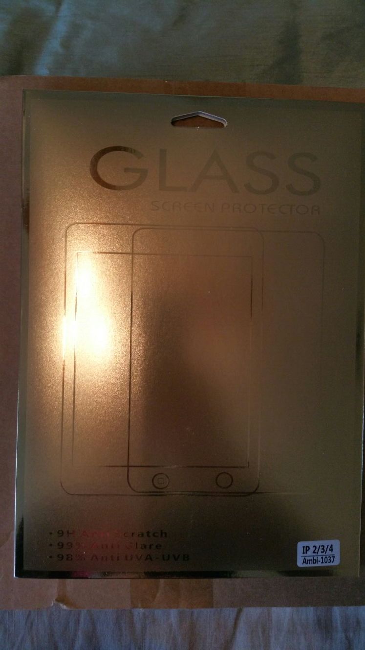 Ipad glass screen protector