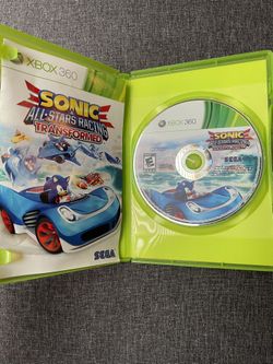 Sonic All Stars Racing Transformed Xbox 360 Game For Sale