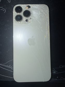 Fully Functional iPhone 13 Pro Max 512gb of storage (shattered back glass)