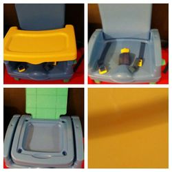 Seat/Booster with Storage & Tray