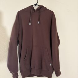 Brown Pro Club Pull Over Hoodie (L)