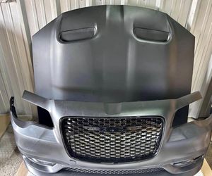 Chrysler 300 Front Bumper And Hood 2011 2012 2013 2014 2015 2016 2017 2018 2019 2020 2021 2022 2023